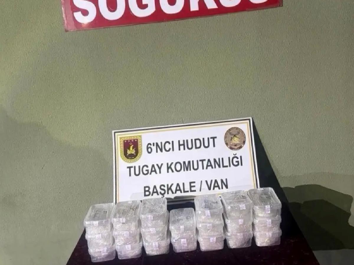 Van’da 22 Kilo Uyuşturucu Ele Geçirildi