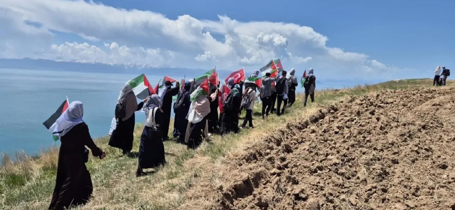 Van’dan Filistin’e Takviye Tırmanışı