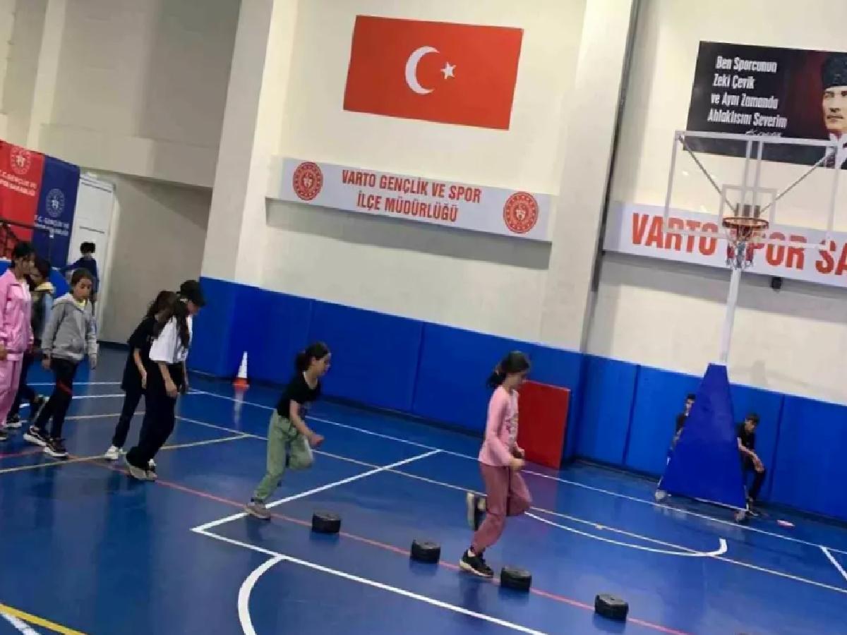 Varto’da Atletizm Kursları Çocuklardan Ağır İlgi