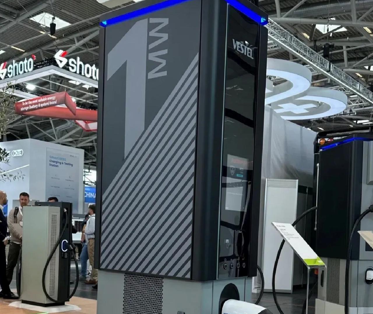 Vestel, 1 MW gücündeki DC şarj ünitesini tanıttı