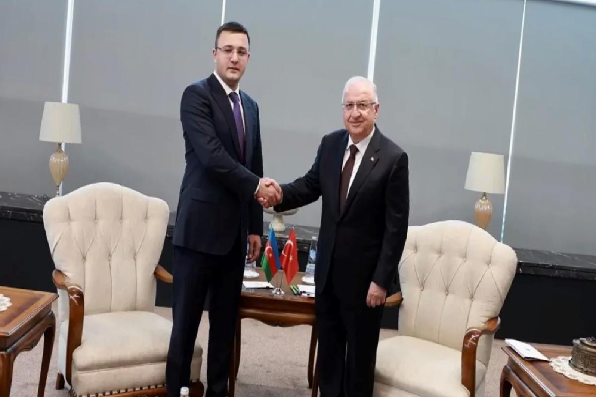 Yaşar Güler, Azerbaycanlı Bakan Yardımcısını Kabul Etti