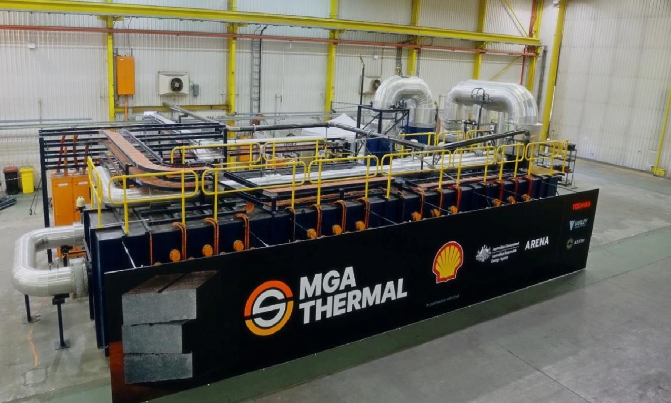 Yenilikçi elektro-termal güç depolama sistemi tüm gün buhar gücü sunuyor