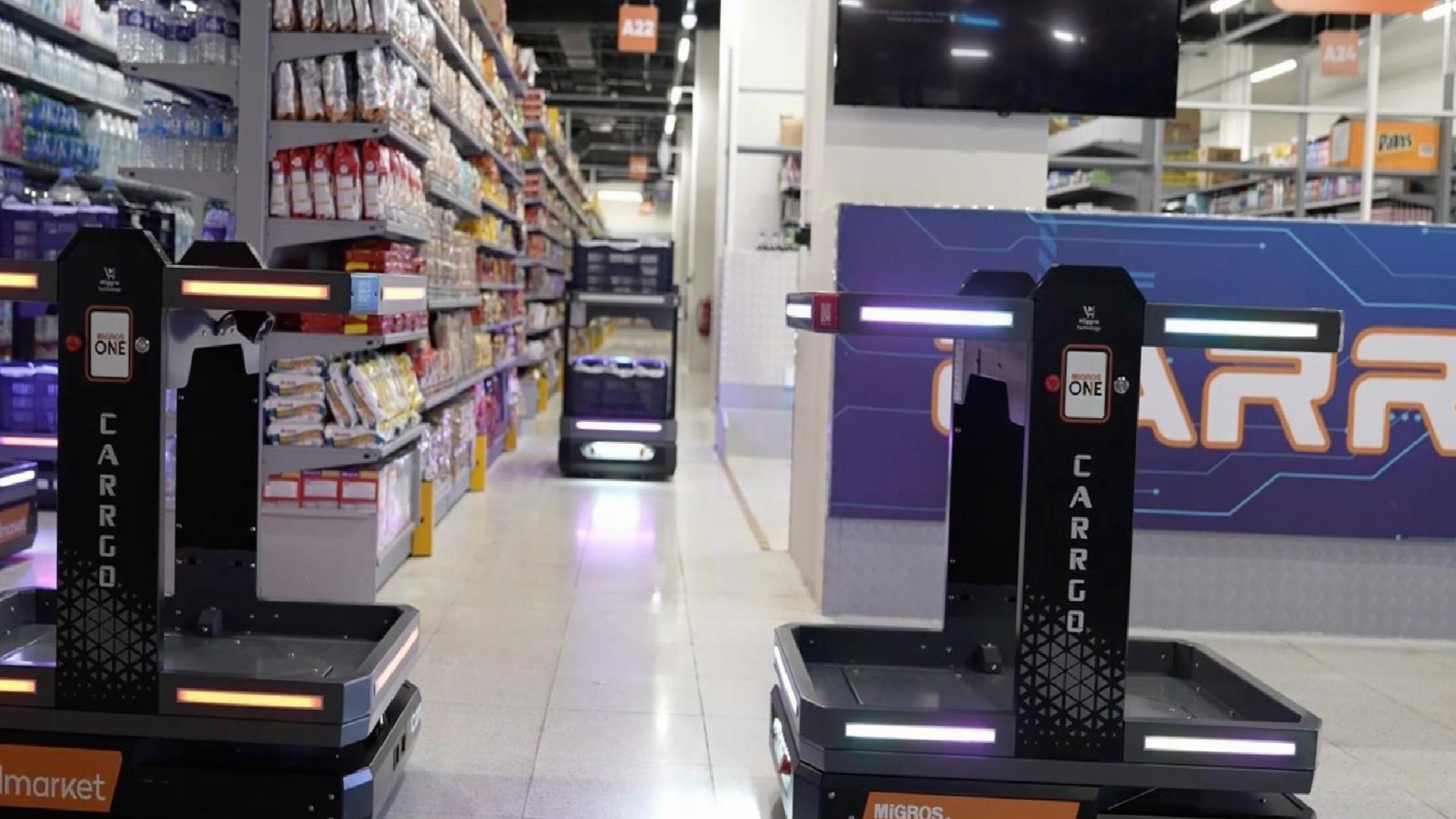Yerli robotlarla sipariş toplamada yeni dönem!
