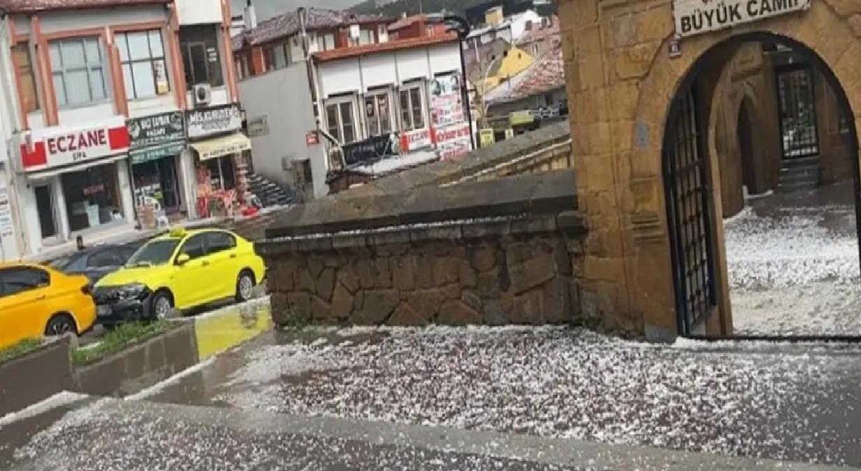Yozgat’ta Dolu ve Sağanak Yağış!