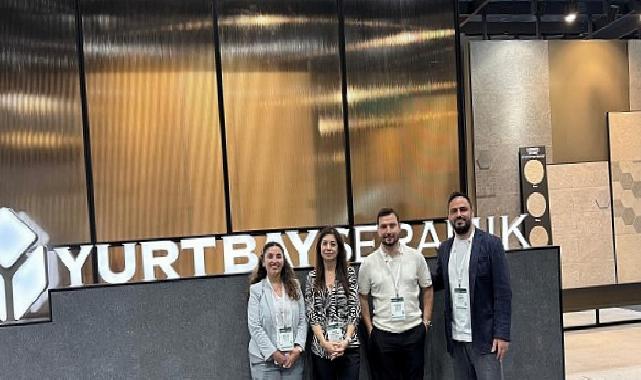 Yurtbay Seramik dünyanın önder fuarı Coverings’te en beğenilen eserlerini sergiledi