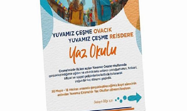 Yuvamız Çeşme Yaz Okulları müracaatları başladı