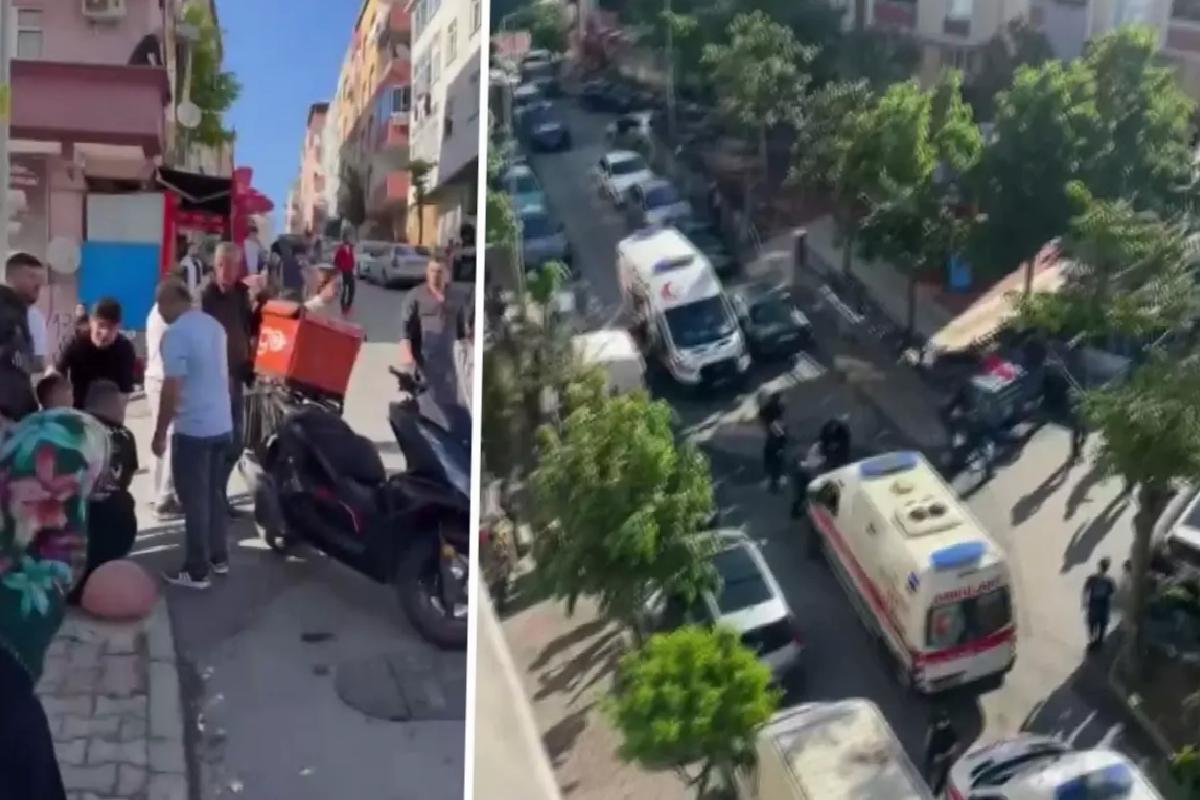 Yüzleri maskeli 2 kişi, çocuk parkını kana buladı