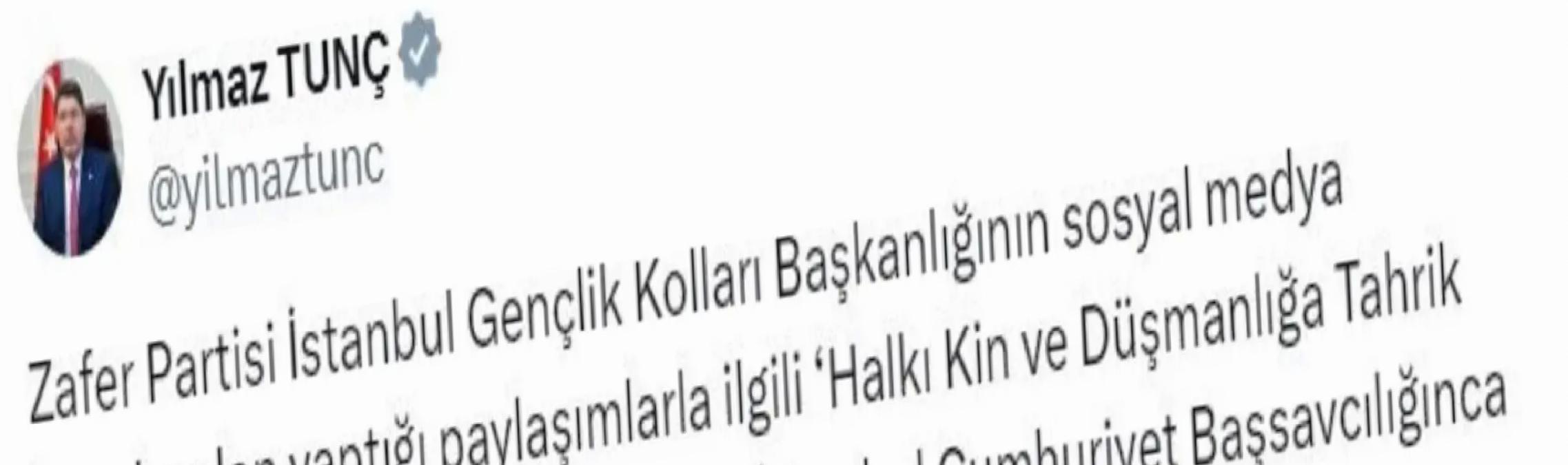 Zafer Partisi’ne Soruşturma