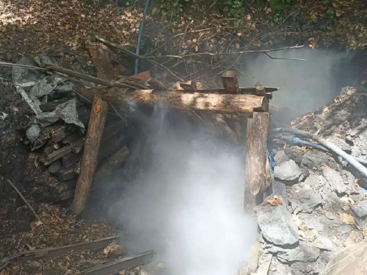 Zonguldak’ta Kaçak Kömür Ocağı İmha Edildi