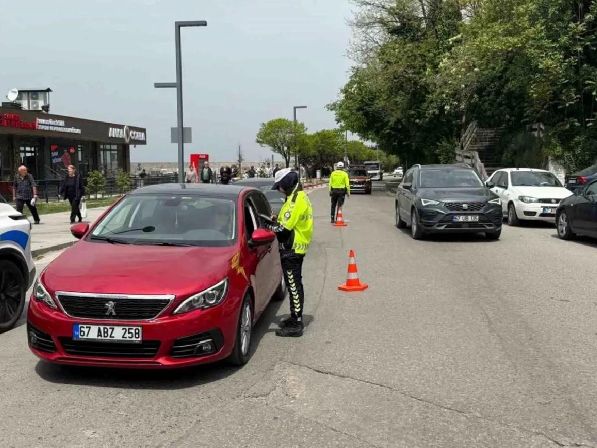 Zonguldak’ta Trafik Kontrolleri